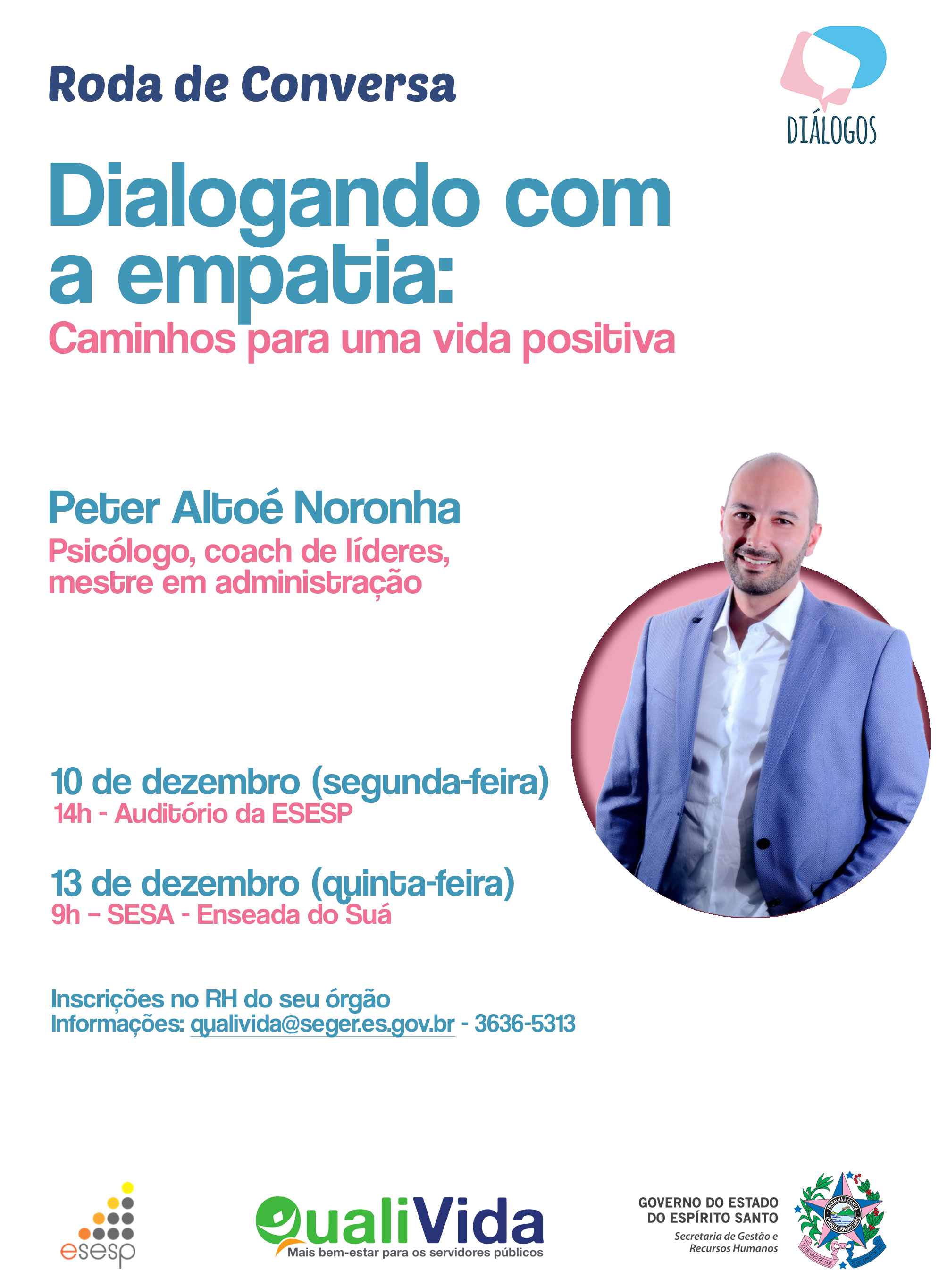 Convite Roda de Conversa _ Empatia Branco 
