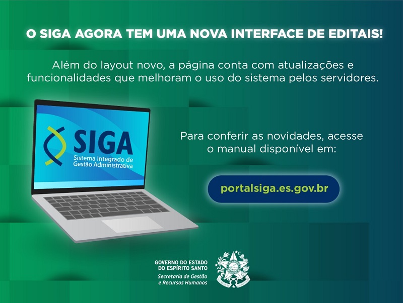 Card_SIGA_Nova interface de Editais