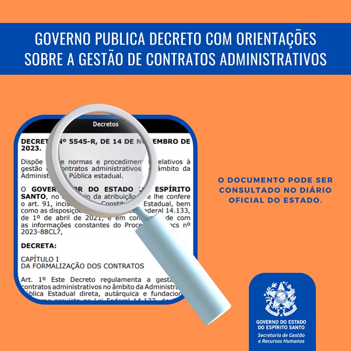 Decreto Gestão de Contratos_