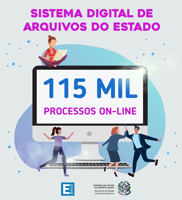 e-Docs supera a marca de 115 mil processos digitais